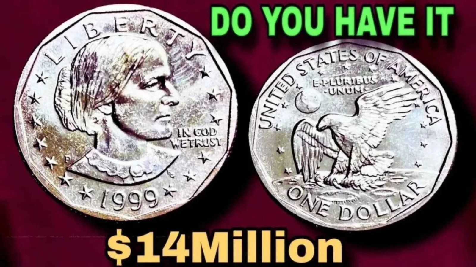 Anthony Dollar Coin Found in Thrift Store Sells for $14 Million