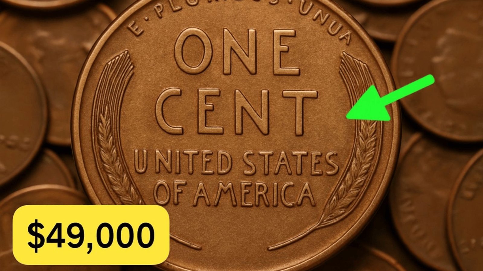 The Lincoln Wheat Penny Valued at $49,00